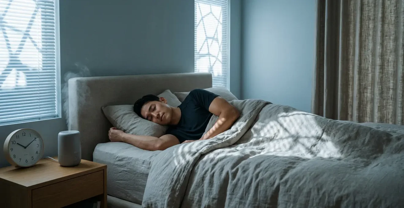 Athlete in deep restorative sleep showing optimal brain recovery for improved reaction time