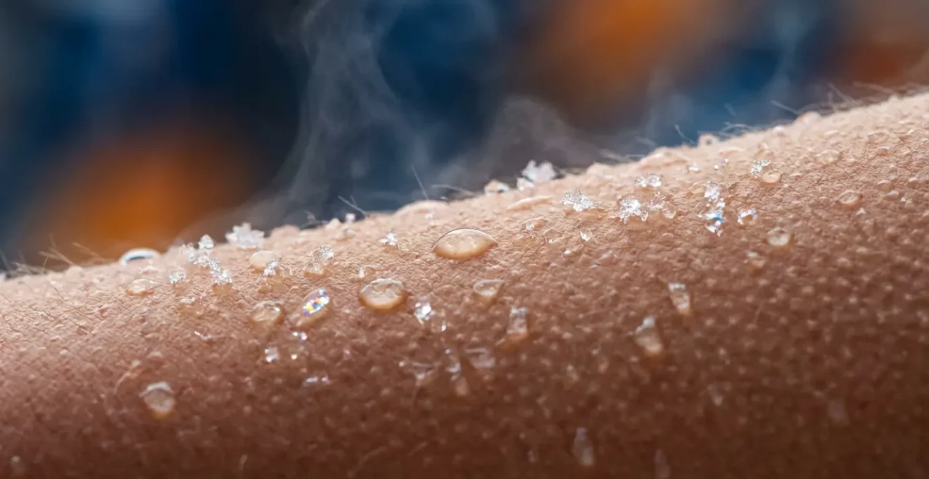 Athletic recovery equipment and environment showing contrast therapy setup