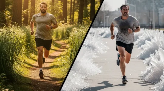 Endurance athletes choosing between complex carbohydrates and simple sugars for optimal energy