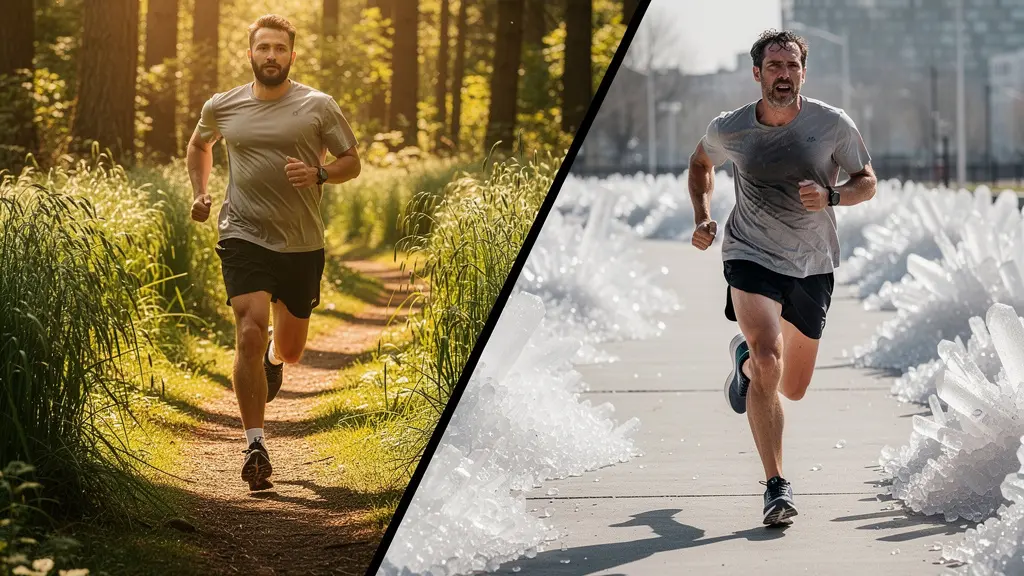 Endurance athletes choosing between complex carbohydrates and simple sugars for optimal energy