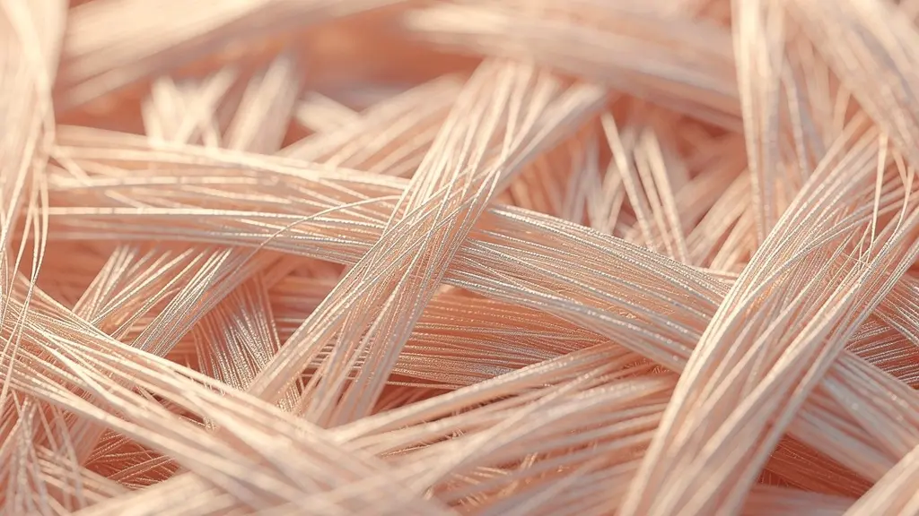 Macro view of healing tendon tissue showing inflammatory response