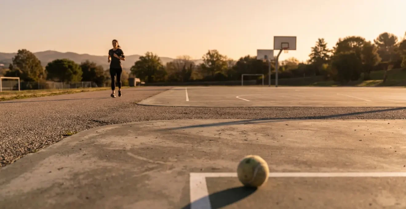 Athletes training with different Zone 2 cardio methods for court sports